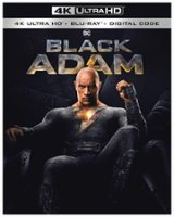 Black Adam [Includes Digital Copy] [4K Ultra HD Blu-ray/Blu-ray]] [2022] - Front_Zoom