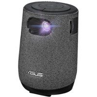 ASUS - ZenBeam Latte L1 1280 x 720 Wireless DLP Projector Portable Projector - Black, Gray - Front_Zoom