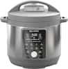 Angle. Instant Pot - 6QT Duo Plus Multi-Use Pressure Cooker with Whisper-Quiet Steam Release - Gray.