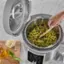 Left. Instant Pot - 6QT Duo Plus Multi-Use Pressure Cooker with Whisper-Quiet Steam Release - Gray.