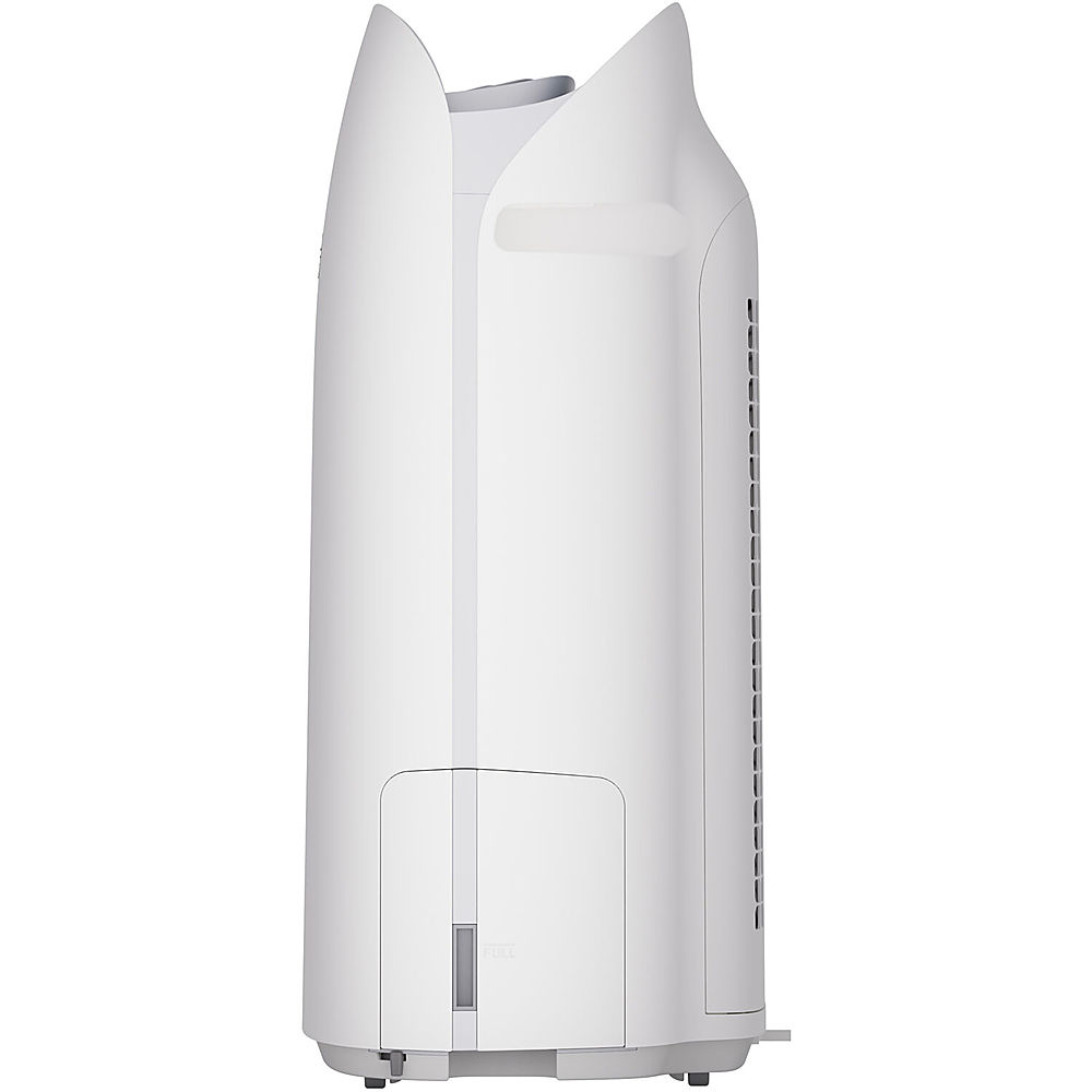 Angle View: Sharp - Smart Air Purifier and Humidifier - White