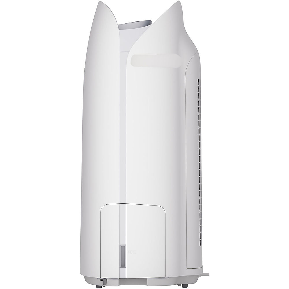 Angle View: Sharp - Smart Air Purifier and Humidifier - White