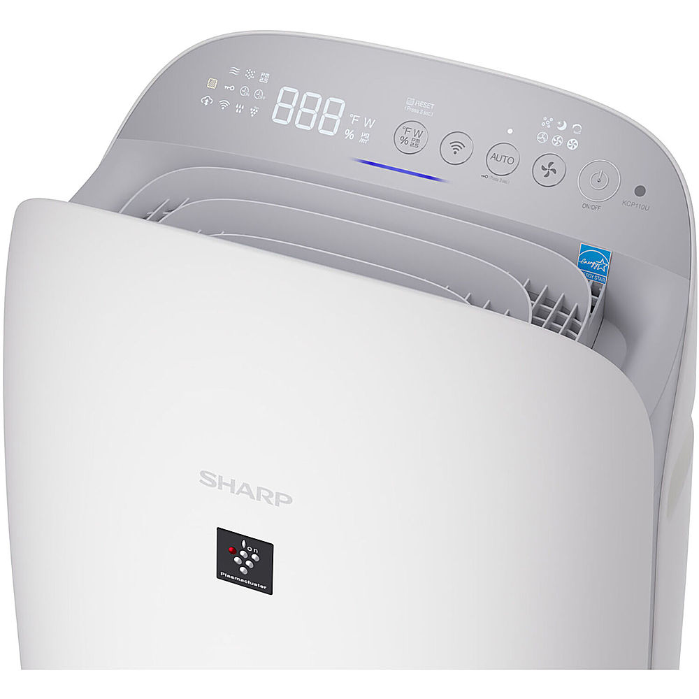 Best Buy: Sharp Smart Air Purifier and Humidifier White KC-P110UW
