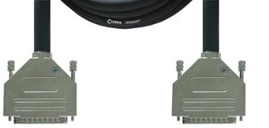 Cordial - 8-Channel Multicore Digi-Design Interface Cable - Black - Front_Zoom