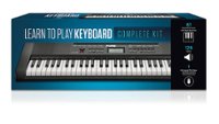 Hal Leonard - Portable Learn to Play Keyboard Kit with 61 Keys - Black