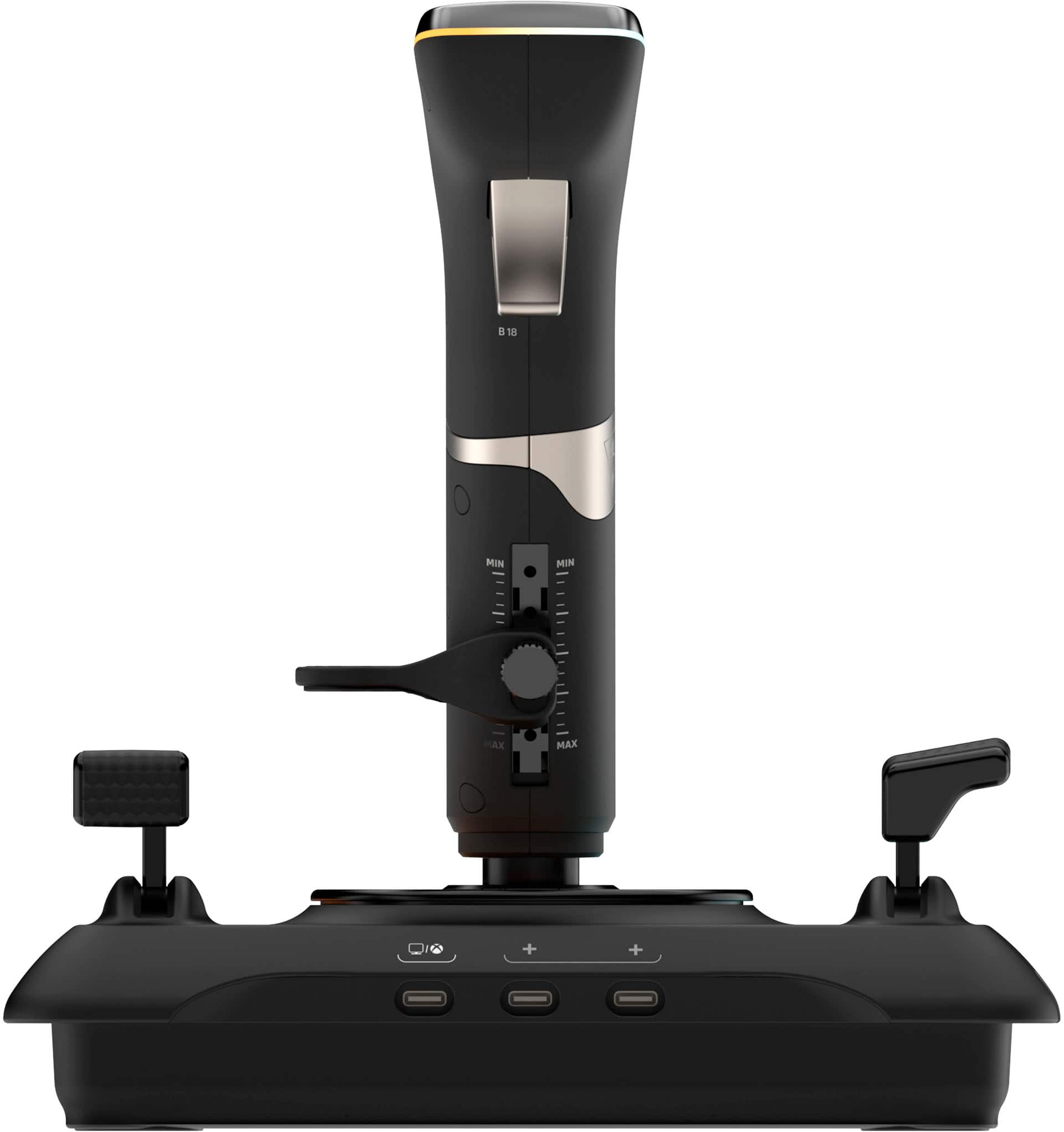 Back. Turtle Beach - VelocityOne Flightstick Universal Simulation Controller for Xbox Series X and Windows PCs - Black.