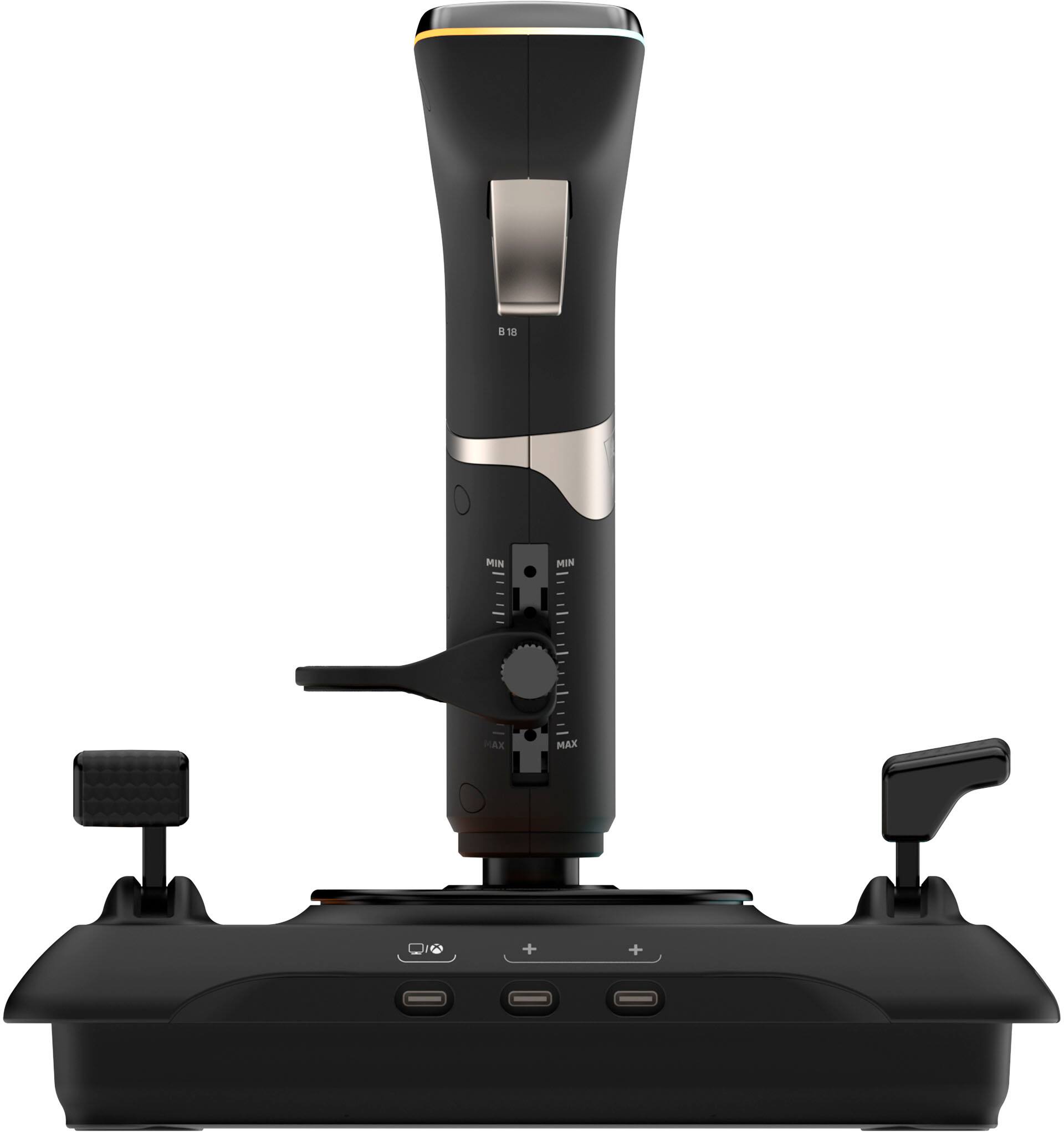 Back. Turtle Beach - VelocityOne Flightstick Universal Simulation Controller for Xbox Series X and Windows PCs - Black.