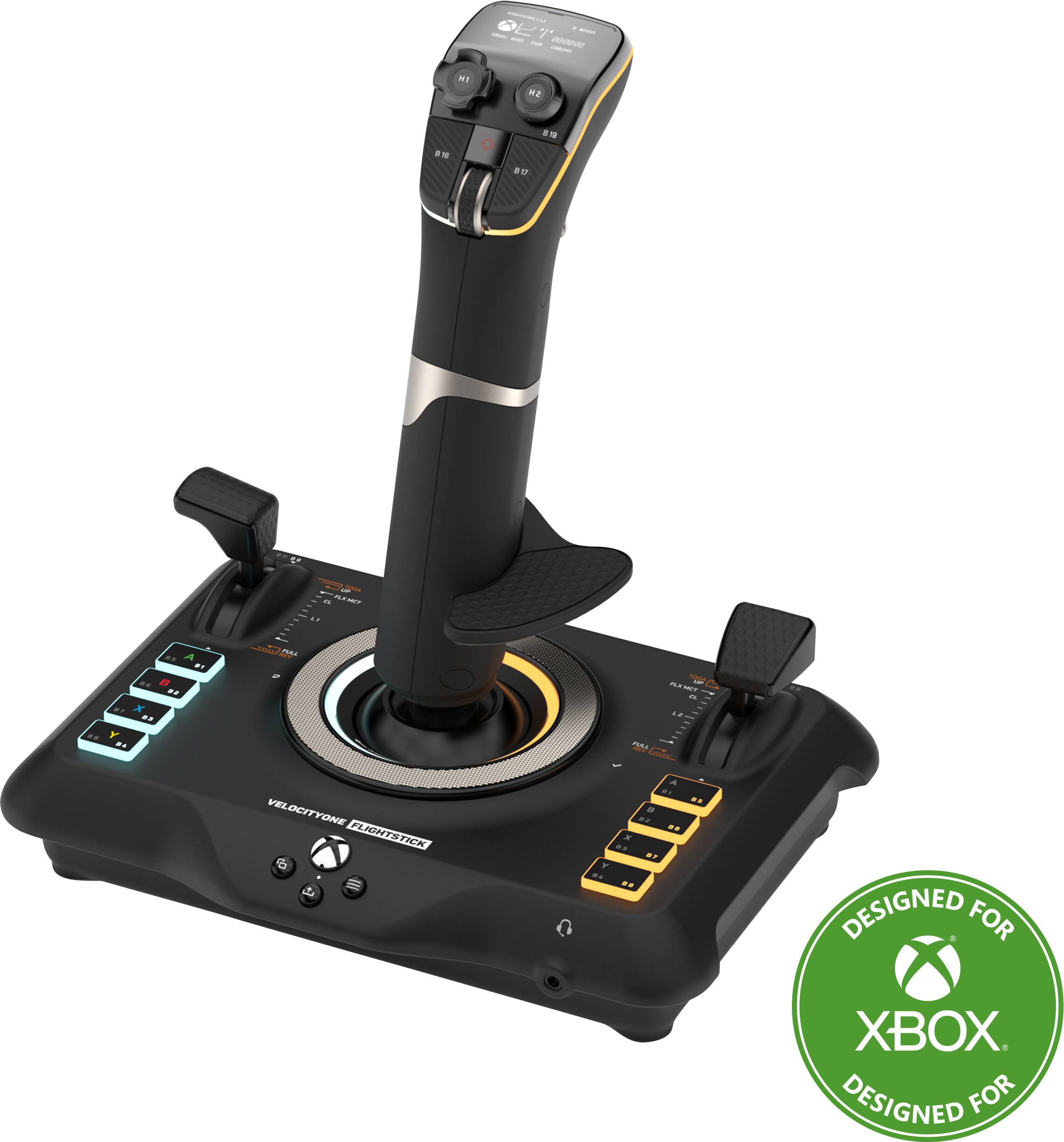 Angle. Turtle Beach - VelocityOne Flightstick Universal Simulation Controller for Xbox Series X and Windows PCs - Black.