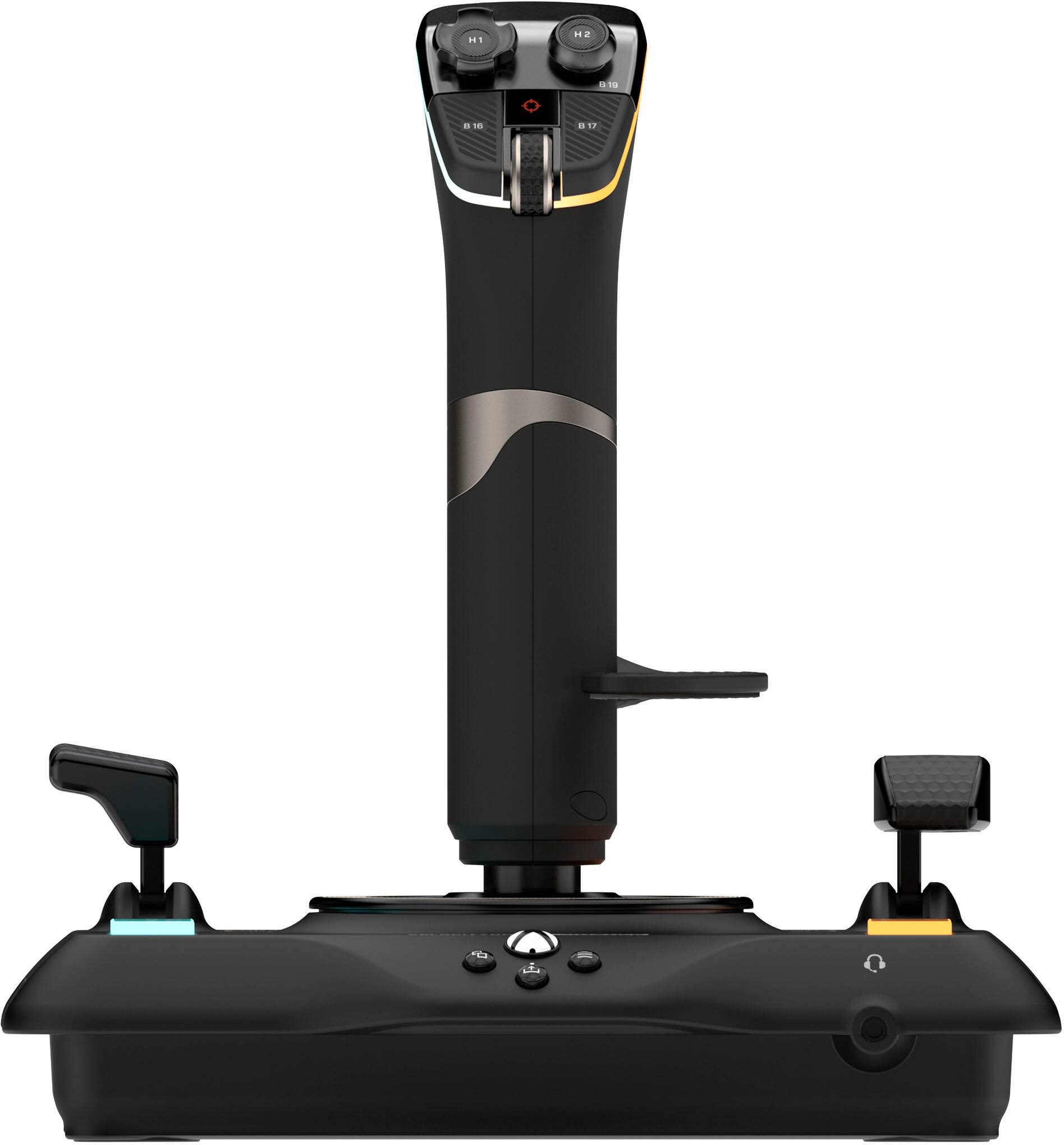 Left. Turtle Beach - VelocityOne Flightstick Universal Simulation Controller for Xbox Series X and Windows PCs - Black.