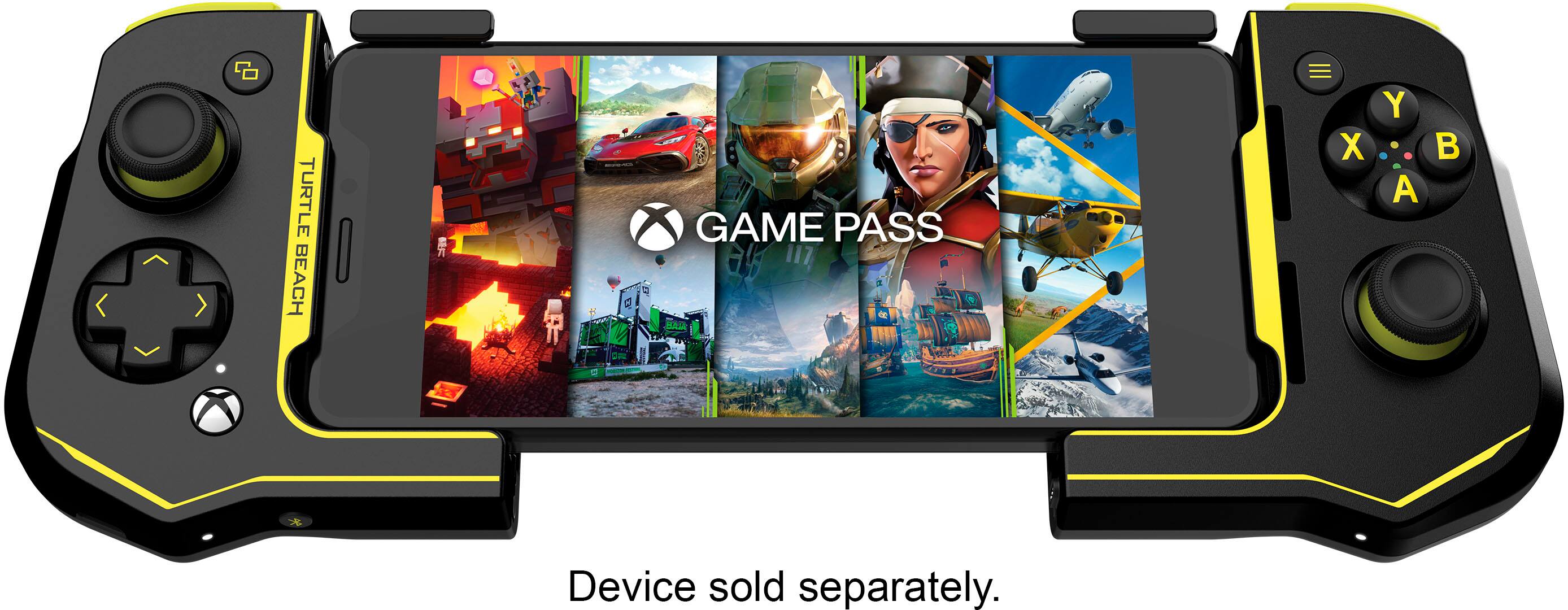 Angle. Turtle Beach - Atom Game Controller for Android Phones - Black/Yellow.