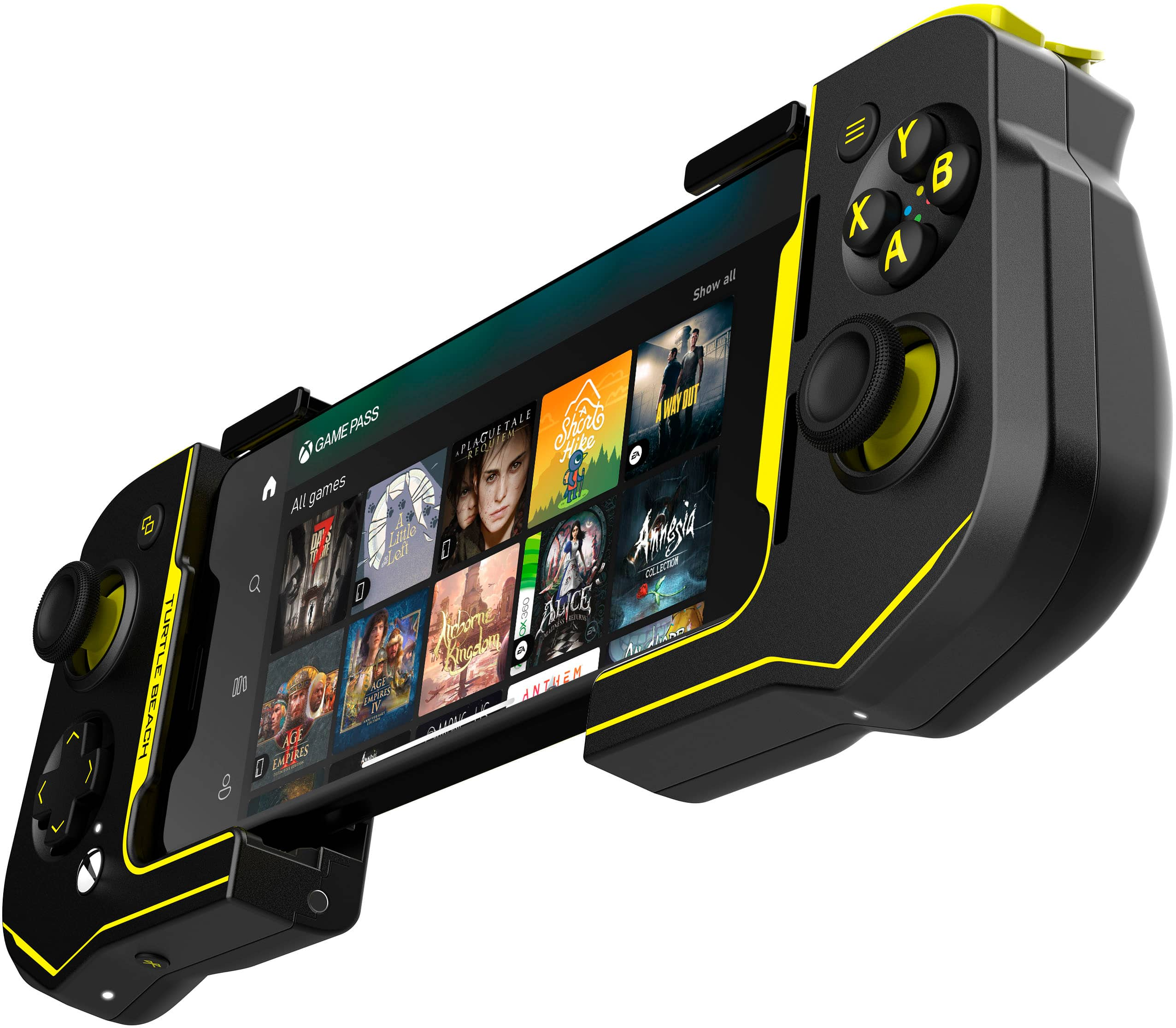 Turtle Beach Atom Game Controller for Android Phones Black/Yellow  TBS-0760-05 - Best Buy