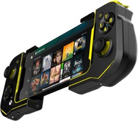 Turtle Beach - Atom Game Controller for Android Phones - Black/Yellow - Front_Zoom