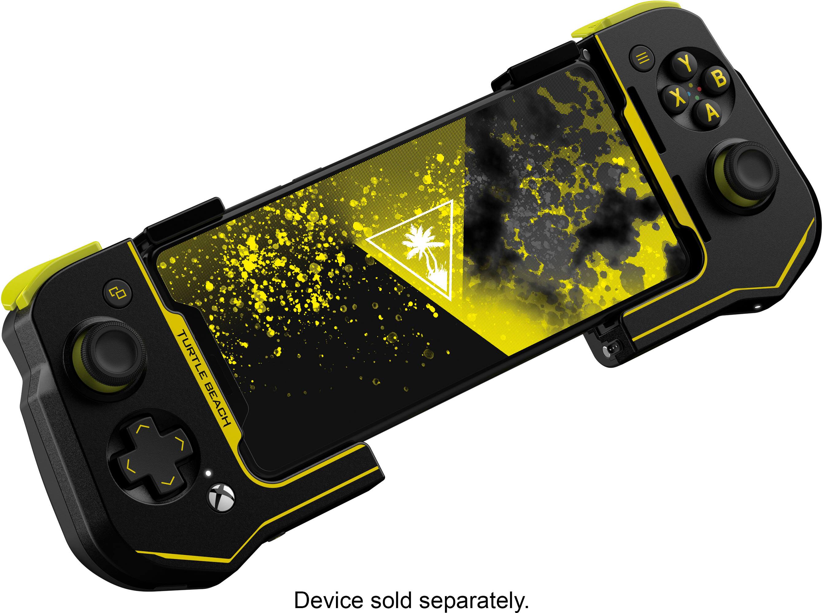 Back. Turtle Beach - Atom Game Controller for Android Phones - Black/Yellow.