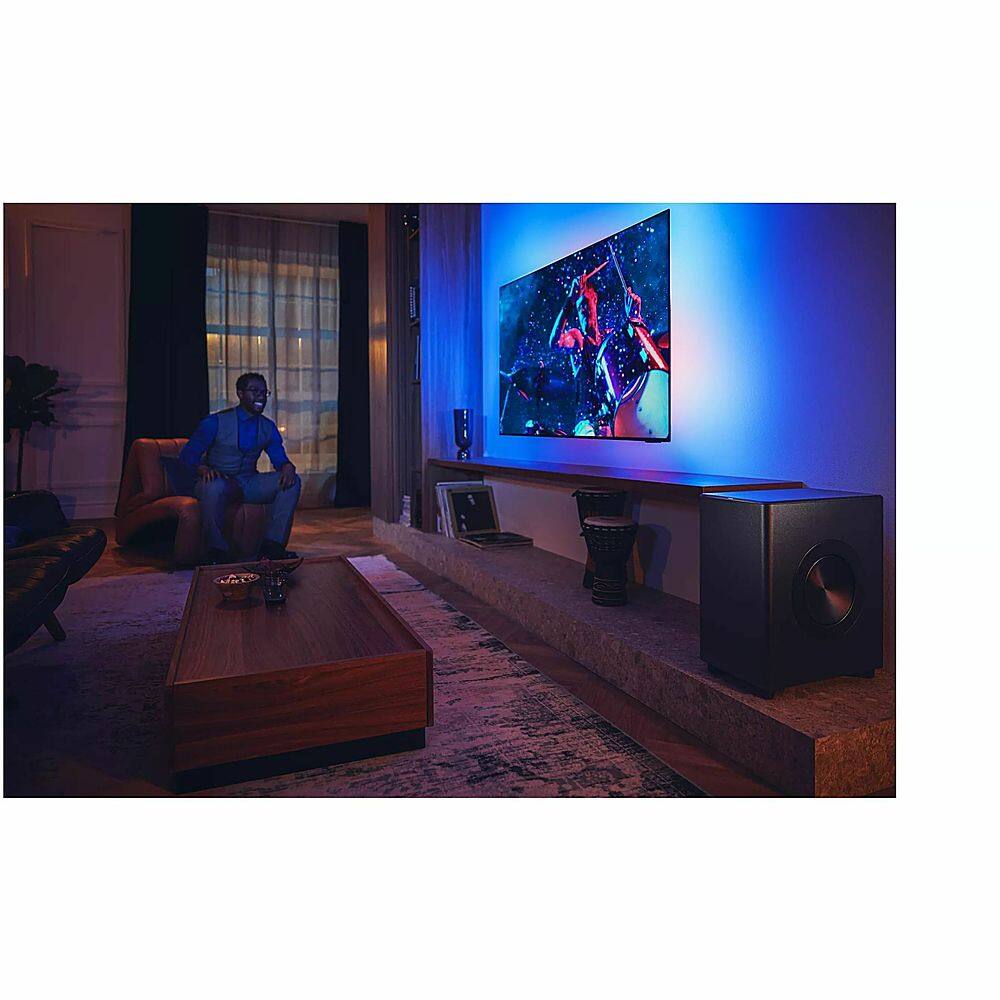 Alt View 22. Philips - Fidelio 210 W Wireless Floor Standing Speaker (Each) - Black.