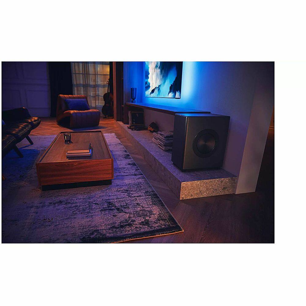 Alt View 29. Philips - Fidelio 210 W Wireless Floor Standing Speaker (Each) - Black.