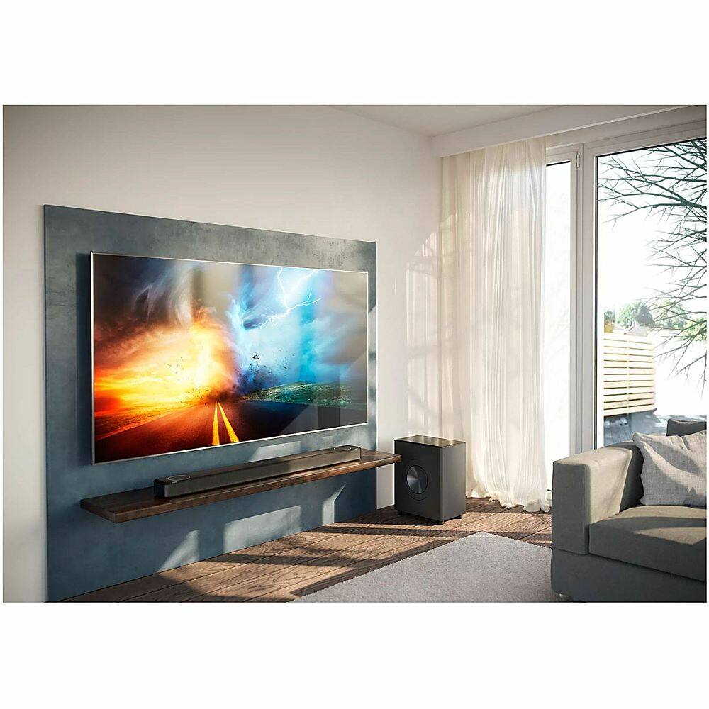 Alt View 40. Philips - Fidelio 210 W Wireless Floor Standing Speaker (Each) - Black.