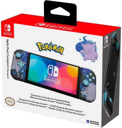 Hori Split Pad Compact for Nintendo Switch Gengar NSW-411U - Best Buy Hori Split Pad Compact for Nintendo Switch Gengar NSW-411U - Best Buy