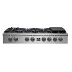Wolf 48 Stainless Steel six burner, griddle Cooktop W327 — Upcycle
