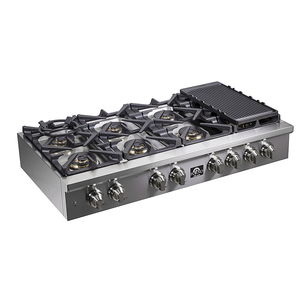 Forno Spezia 48-in 8 Burners Stainless Steel Gas Cooktop | FCTGS5751-48