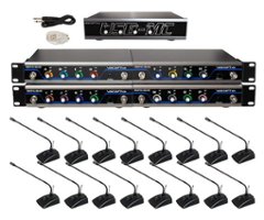 VocoPro - USB-CONFERENCE-16 Wireless Conference Microphone System with Audio Interface - Front_Zoom