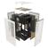 Alt View 15. HYTE - Revolt 3 Premium ITX Small Form Factor Desktop Case - White.