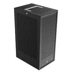 Alt View 11. HYTE - Revolt 3 Premium ITX Small Form Factor Desktop Case - Black.