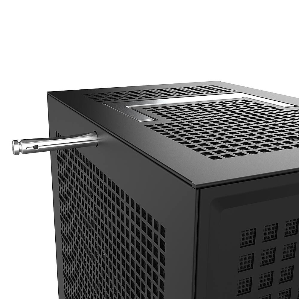 Alt View 14. HYTE - Revolt 3 Premium ITX Small Form Factor Desktop Case - Black.