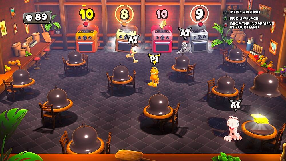 Alt View 12. Maximum Games - Garfield Lasagna Party.