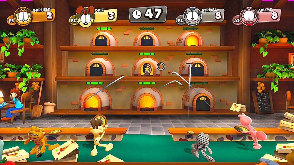 Alt View 14. Maximum Games - Garfield Lasagna Party.