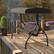 Alt View 12. Alamont Home - Lila Patio Swing - Black.