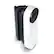 Front. Wasserstein - Horizontal Adjustable Mount for Google Nest Doorbell (wired, 2nd gen) - Made for Google Nest - White/Black.