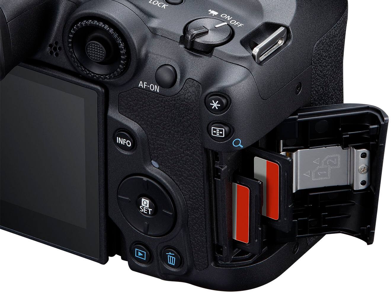 Alt View 14. Canon - EOS R7 Mirrorless Camera with RF-S 18-45 f/4.5-6.3 IS STM Lens Content Creator Kit - Black.
