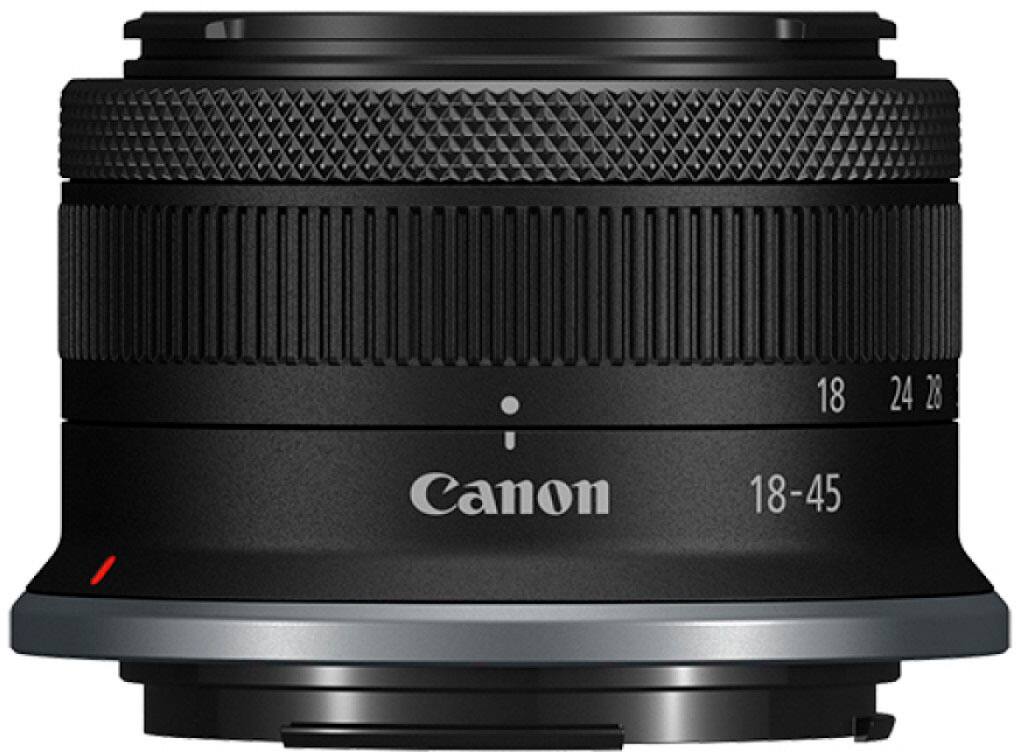 Left. Canon - EOS R7 Mirrorless Camera with RF-S 18-45 f/4.5-6.3 IS STM Lens Content Creator Kit - Black.