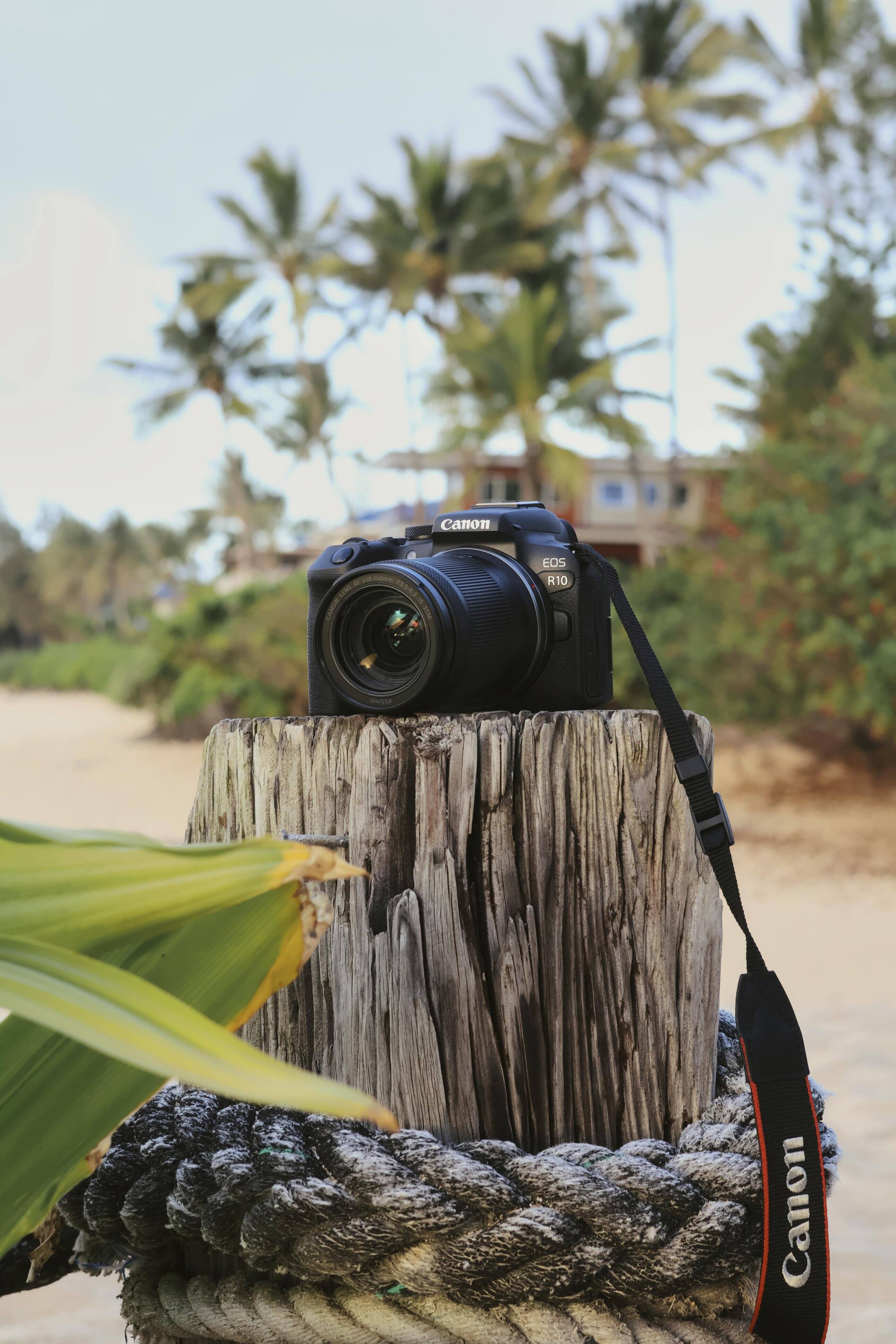 Alt View 29. Canon - EOS R10 Mirrorless Camera with RF-S 18-45 f/4.5-6.3 IS STM Lens Content Creator Kit - Black.