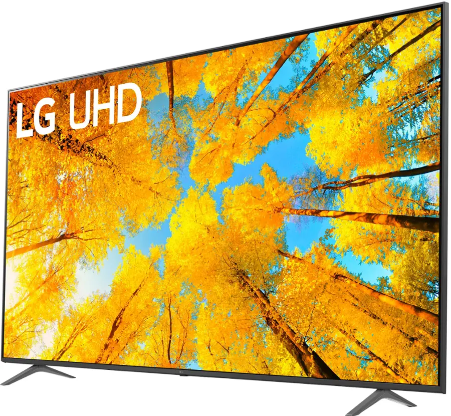 Alt View 21. LG - 86” Class UQ75 Series LED 4K UHD Smart webOS TV - Black.