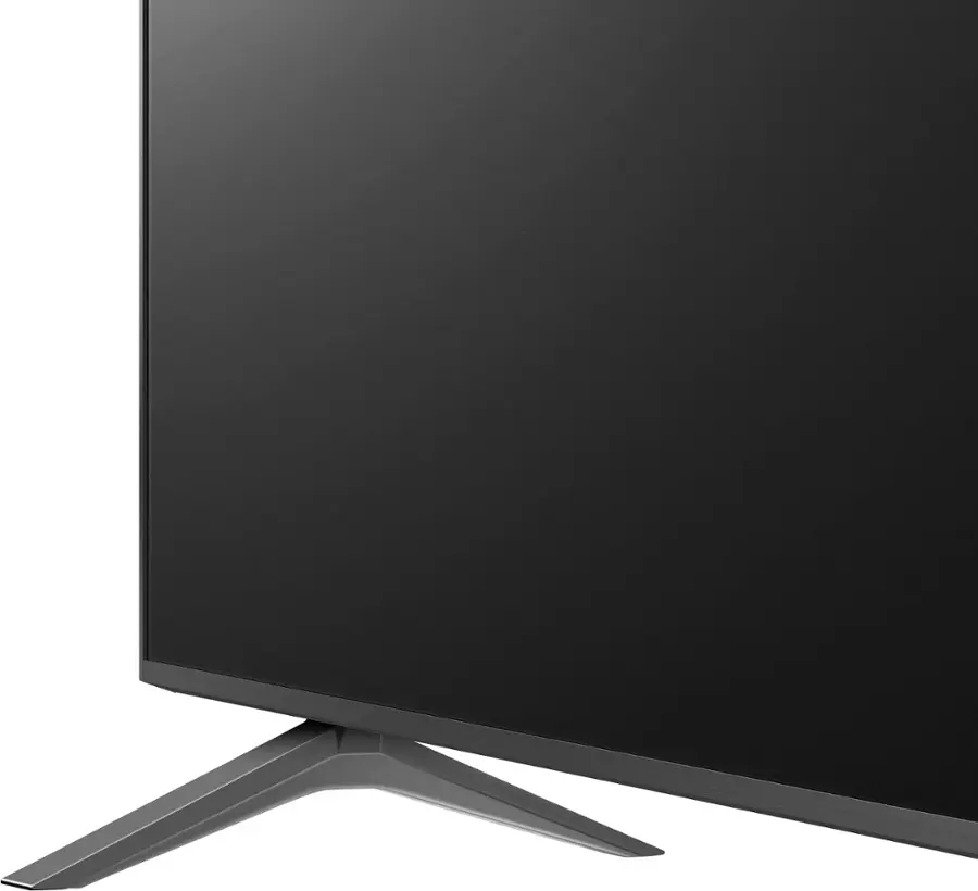 Alt View 3. LG - 86” Class UQ75 Series LED 4K UHD Smart webOS TV - Black.