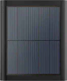 4W Solar Panel for Select Ring Security Cameras - Black