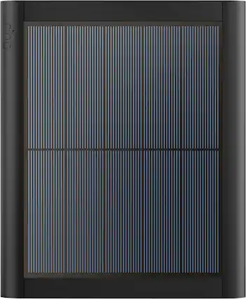 Front. Ring - Ring - 4W Solar Panel for Select Ring Security Cameras - Black.