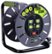 Front Zoom. Masterplug - 3Ft 4 Sockets 13A 14AWG Medium Open Cable Reel - Green & Grey.