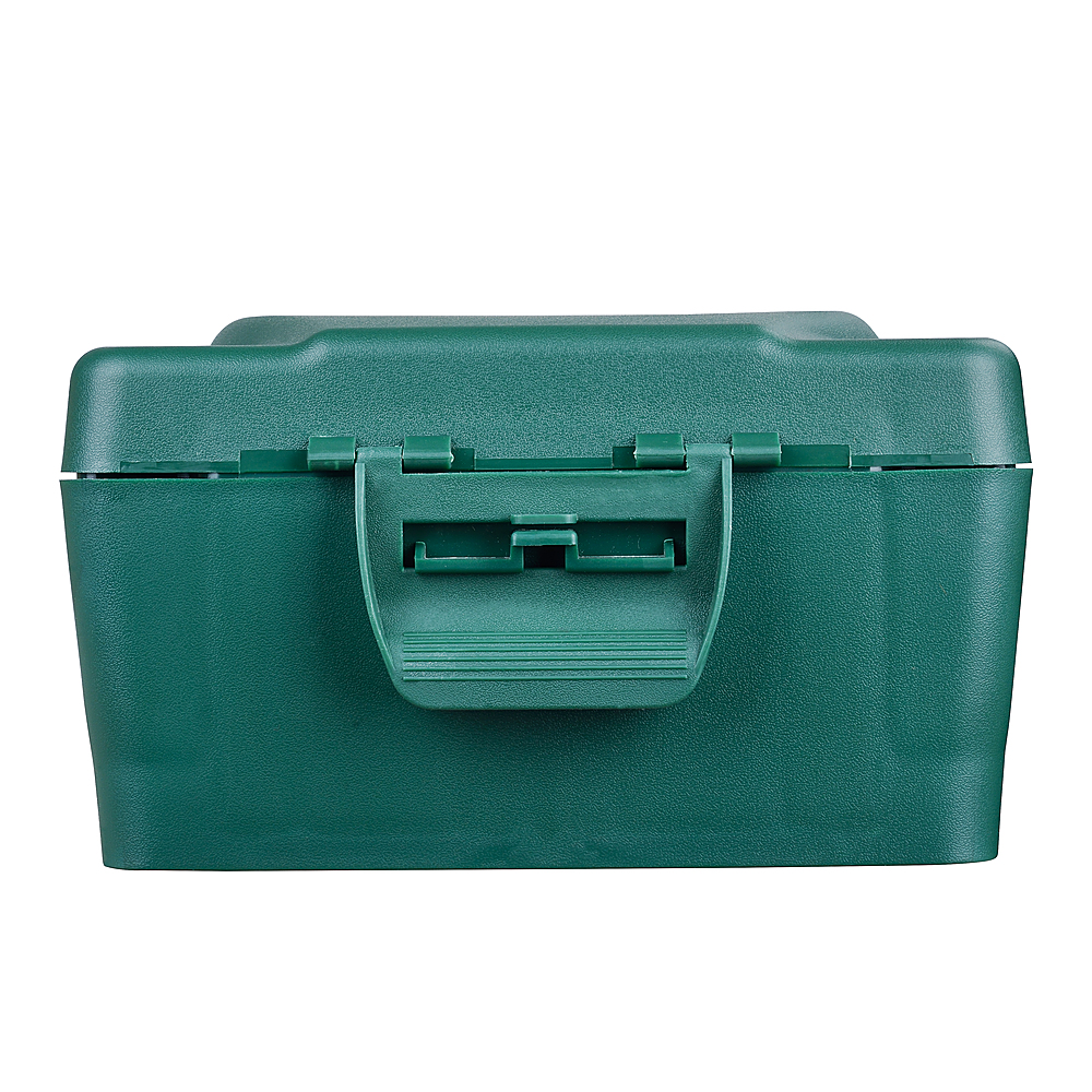 Back View: Masterplug - Weatherproof Cord Connection Box - Green