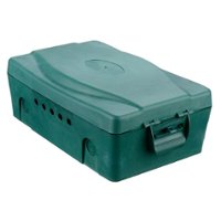 Masterplug - Weatherproof Cord Connection Box - Green - Front_Zoom