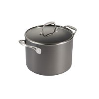 Tramontina - 8Qt Covered Stock Pot - gray - Angle_Zoom