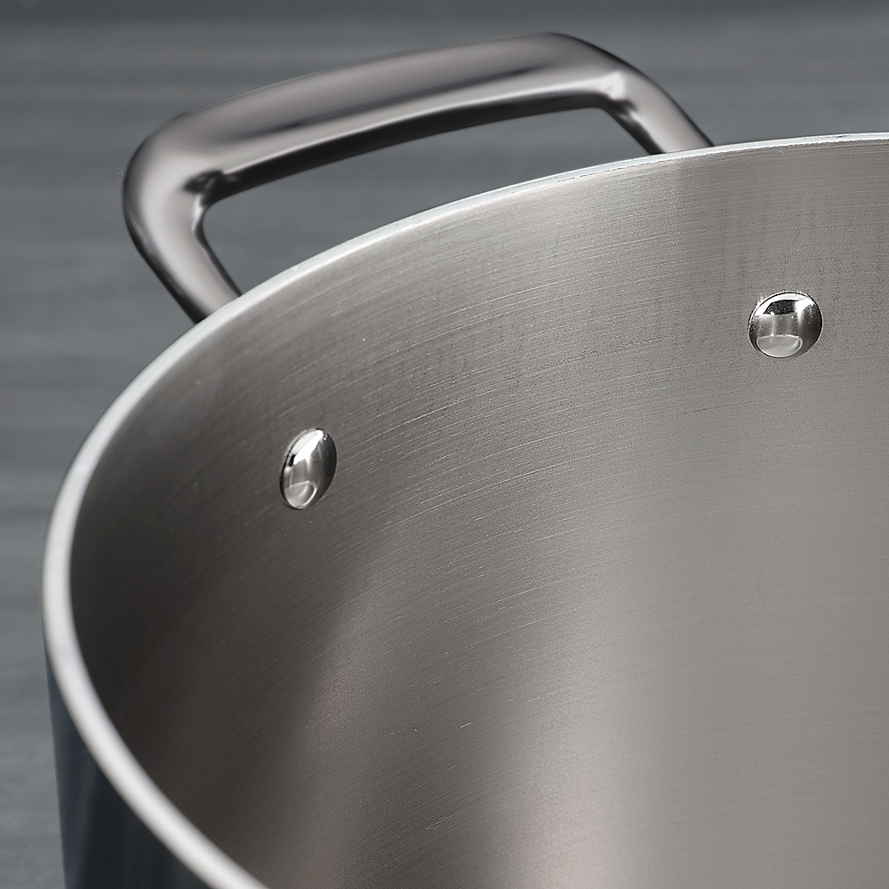 12 Tri-Ply Clad stainless Steel Tramontina Pot And Pan Set for Sale in  Denver, CO - OfferUp