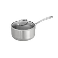 Tramontina - 3Qt Covered Sauce Pan - Silver - Angle_Zoom
