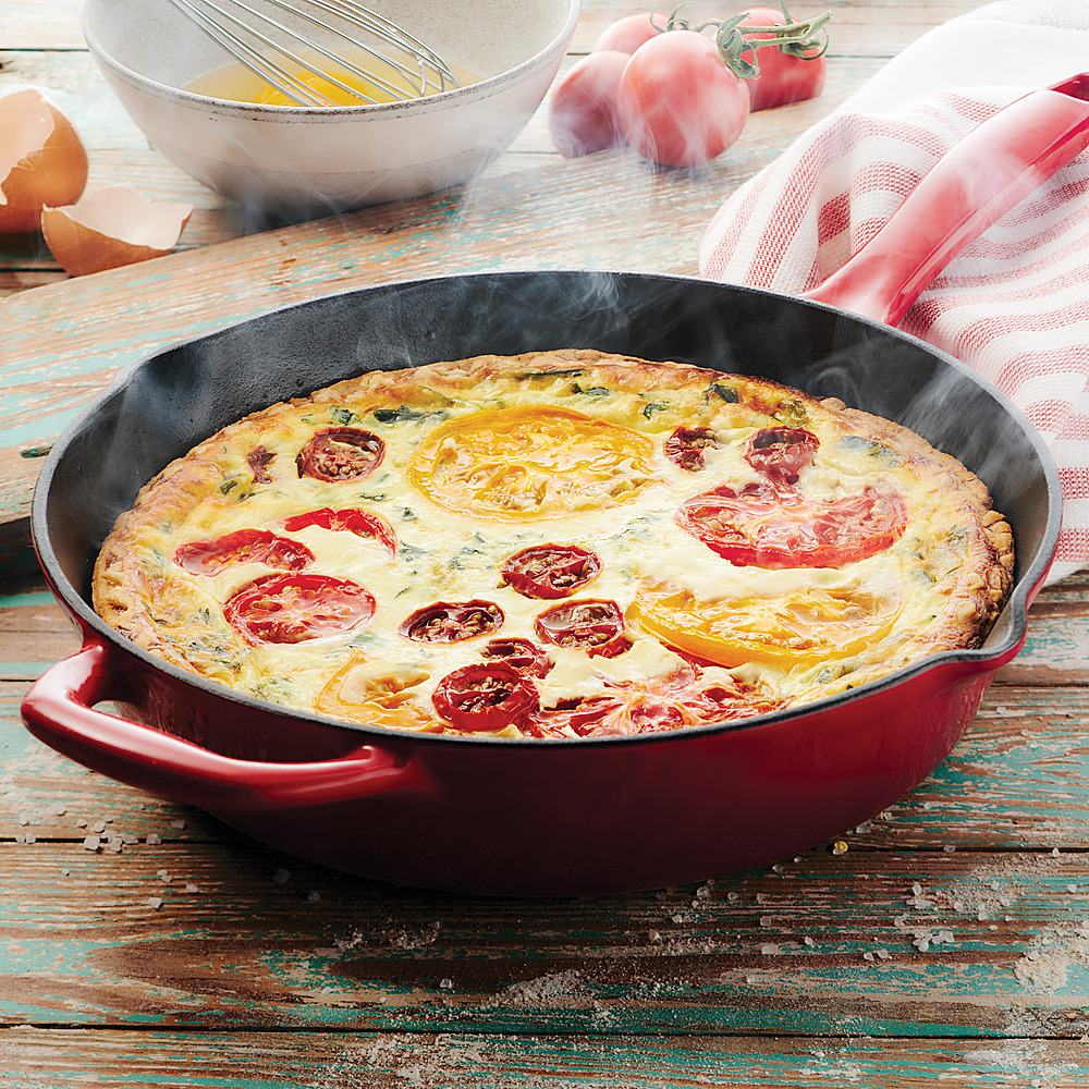 Tramontina Gourmet Enameled Cast Iron 10 Skillet Gradated Red 80131/057DS  - Best Buy