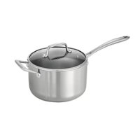 Tramontina - 4Qt Covered Sauce Pan - Silver - Angle_Zoom