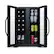 Alt View 14. NewAir - 12-Bottle & 39-Can Dual Zone Wine Cooler with Mirrored Glass Door & Compressor Cooling, Digital Temperature Control - Black.