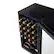 Alt View 12. NewAir - 24-Bottle Wine Cooler with Mirrored Double-Layer Tempered Glass Door & Compressor Cooling, Digital Temperature Control - Black.