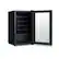 Alt View 16. NewAir - 24-Bottle Wine Cooler with Mirrored Double-Layer Tempered Glass Door & Compressor Cooling, Digital Temperature Control - Black.