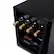 Alt View 11. NewAir - 16-Bottle Wine Cooler with Mirrored Double-Layer Tempered Glass Door & Compressor Cooling, Digital Temperature Control - Black.